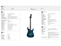Charvel Pro-Mod Plus DK24 HH 2PT QM Ebony Fingerboard Chlorine Burst Charvel Pro-Mod Plus DK24 HH 2PT QM Ebony Fingerboard Chlorine Burst